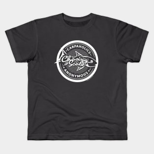 Carpaholics Anonymous, by Chasing Scale Kids T-Shirt